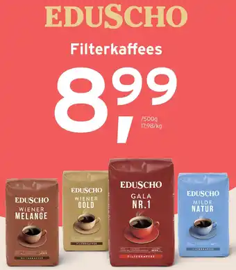 Tchibo Eduscho WIENER MELANGE, WIENER GOLD, GALA NR.1, MILDE NATUR Angebot