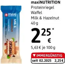 dm Proteinriegel Waffel Angebot