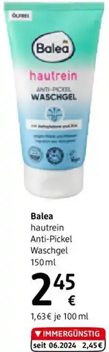 dm Hautrein anti-pickel waschgel Angebot
