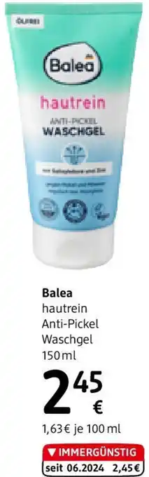 dm Hautrein anti-pickel waschgel Angebot