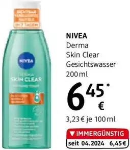 dm Derma Skin Clear Gesichtswasser Angebot