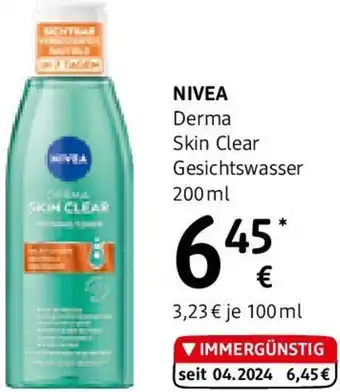 dm Derma Skin Clear Gesichtswasser Angebot