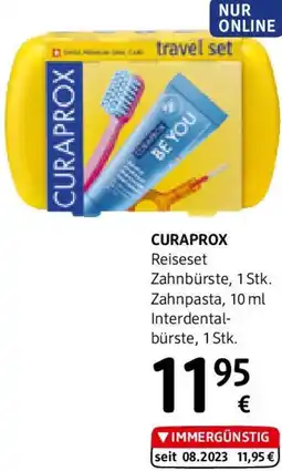 dm Reiseset Zahnbürste, Zahnpasta, Interdental- bürste Angebot
