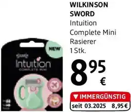 dm Intuition Complete Mini Rasierer Angebot