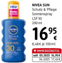 dm Schutz & Pflege Sonnenspray Angebot