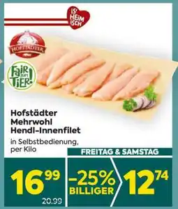 Billa Hofstädter Mehrwohl Hendl-Innenfilet Angebot