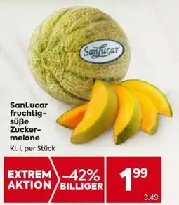 Billa SanLucar fruchtig-süße Zuckermelone Angebot