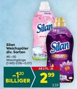 Billa Silan Weichspüler div. Sorten Angebot
