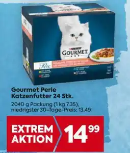Billa Gourmet Perle Katzenfutter 24 Stk Angebot