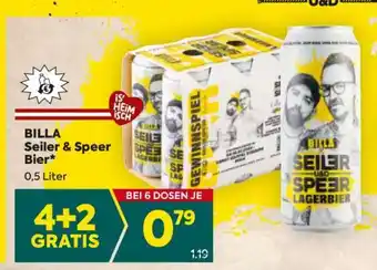 Billa BILLA Seiler&Speer Bier Angebot