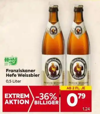 Billa Franziskaner Hefe-Weissbier Angebot