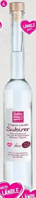 Sutterlüty Subirer Angebot