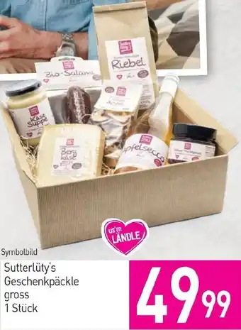 Sutterlüty Geschenkpäckle gross Angebot