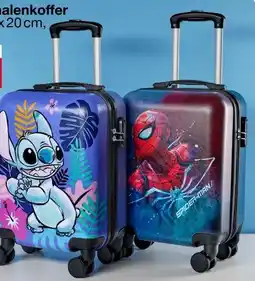 Woolworth Hartschalenkoffer Spiderman Angebot