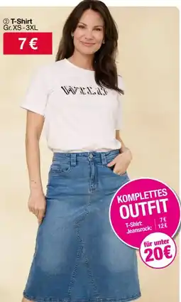 Woolworth Damen Jeansrock Angebot
