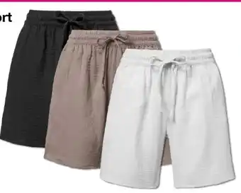 Woolworth Damen Musselin-Shorts Angebot
