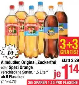 Maximarkt Original, Zuckerfrei oder Spezi Orange Angebot
