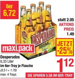 Maximarkt Desperados Angebot