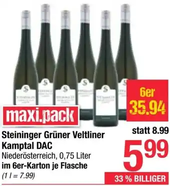 Maximarkt Grüner Veltliner Kamptal DAC Angebot