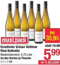 Maximarkt Grüner Veltliner Ried Kollmütz Angebot