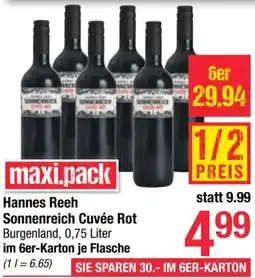 Maximarkt Sonnenreich cuvée rot Angebot
