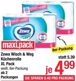 Maximarkt Wisch & Weg Küchenrolle Angebot