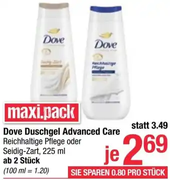 Maximarkt Duschgel Advanced Care Angebot