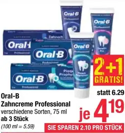 Maximarkt Zahncreme Professional Angebot