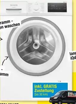 Maximarkt Siemens Waschmaschine WM14N127 Angebot