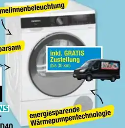 Maximarkt Siemens Wärmepumpentrockner WQ33G2D40 Angebot