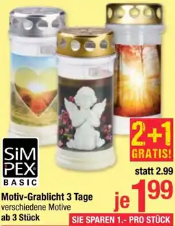 Maximarkt Motiv-Grablicht Angebot