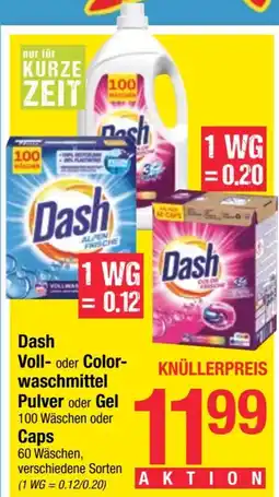 Maximarkt Voll- oder Color- waschmittel Pulver oder Gel oder Caps Angebot