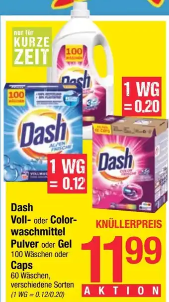 Maximarkt Voll- oder Color- waschmittel Pulver oder Gel oder Caps Angebot