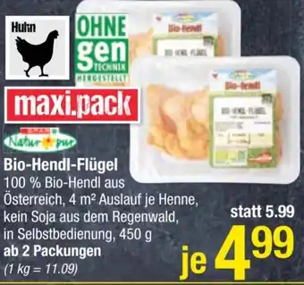 Maximarkt Bio-Hendl-Flügel Angebot