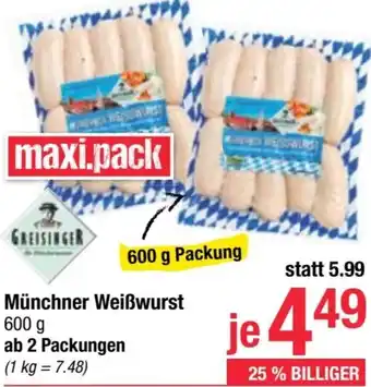 Maximarkt Weißwurst Angebot