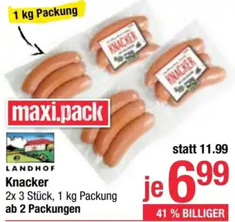 Maximarkt Knacker Angebot
