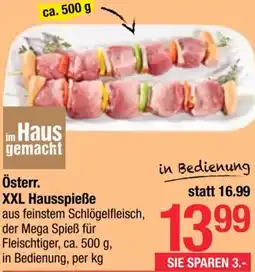 Maximarkt Hausspieße Angebot