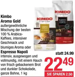 Maximarkt Kimbo Aroma Gold Angebot
