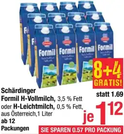 Maximarkt Formil H-Vollmilch Angebot