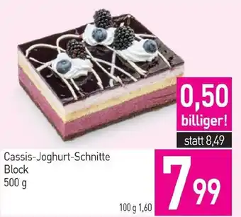 Sutterlüty Cassis-Joghurt-Schnitte Angebot