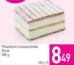 Sutterlüty Pflanzliche Cremeschnitte Block Angebot