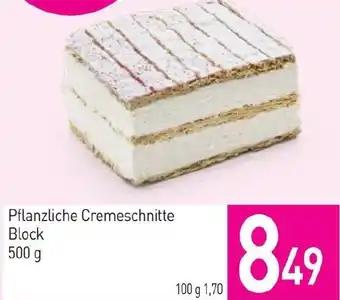 Sutterlüty Pflanzliche Cremeschnitte Block Angebot
