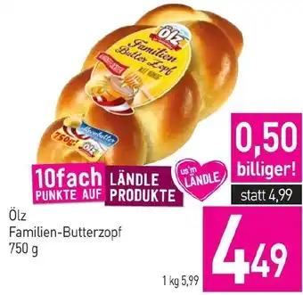 Sutterlüty Familien-Butterzopf Angebot