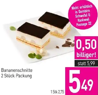 Sutterlüty Bananenschnitte Angebot