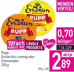 Sutterlüty Enzian fein-cremig oder Emmentaler Angebot