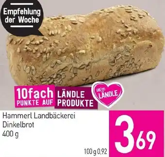 Sutterlüty Landbäckerei Dinkelbrot Angebot
