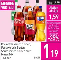 Sutterlüty Fanta Sprite oder Mezzo Mix Angebot