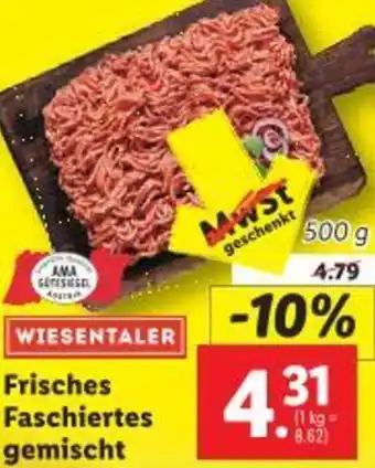 Lidl Frisches Faschiertes gemischt Angebot