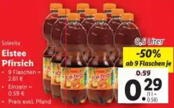 Lidl Eistee Pfirsich Angebot