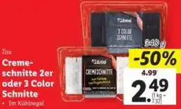 Lidl Creme- schnitte Angebot